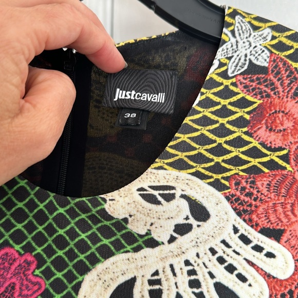 Authentic Just Cavalli mini dress size 38 - Picture 2 of 5